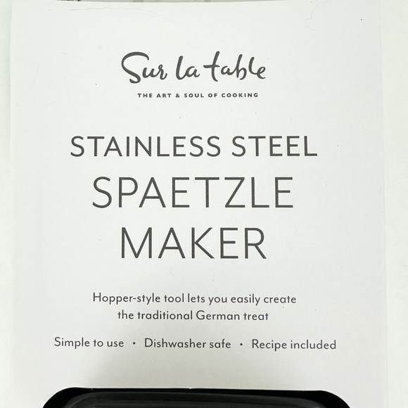 Sur La Table Spaetzle Maker - Picture 3 of 7
